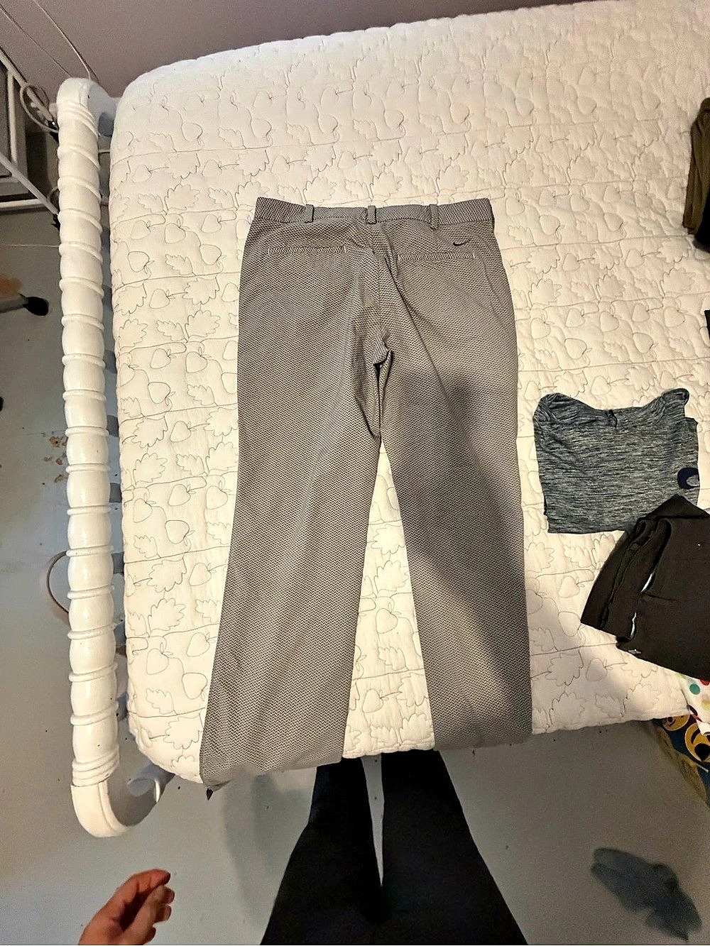 Nike Golf Tour Performance Dri-FIT Herringbone Pants Gray